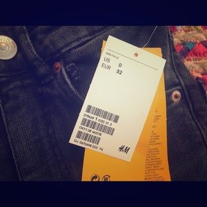 Size 0 Divided H & M high waist straight leg